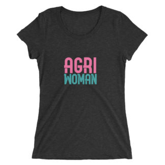 tshirt femme - agriwoman - noir