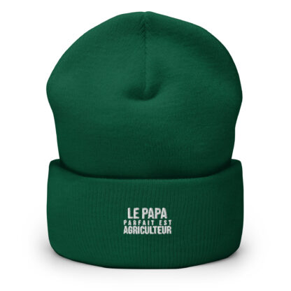 le-papa-parfait-est-agriculteur-accesoires-agricole-bonnet-homme-vert